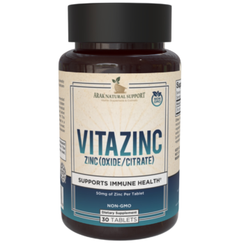 فيتازنك 50 ملغ – مكمل غذائي أمريكي غني بالزنك لدعم المناعة وصحة البشرة، 100% GMP معتمد